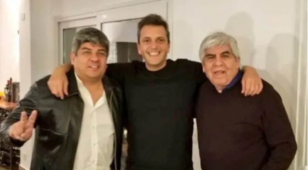 Sergio Massa logr volver a reunir a Hugo y Pablo Moyano