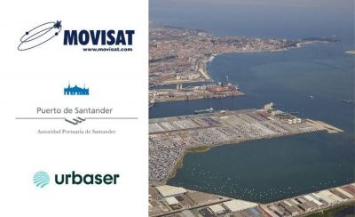 Tecnolog�a MOVISAT para el servicio de limpieza y recogida de residuos del Puerto de Santander