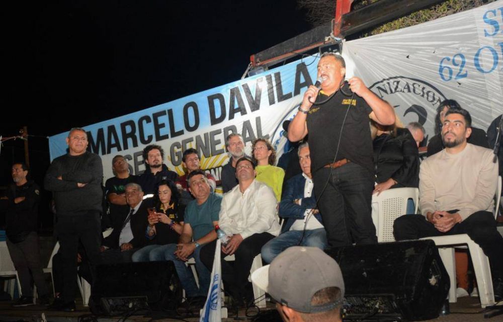 Con Facundo Moyano a su lado, Ibarra normalizó las 62 Organizaciones de La Matanza: «Nos vienen a buscar para militar una lista donde no hay un sólo trabajador»