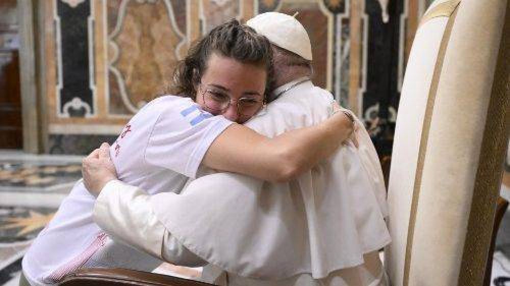 El Papa recuerda a los jvenes: Dios est loco de amor por ustedes