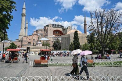 Se cumplen tres años de la reapertura de Haga Sofia como mezquita