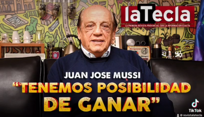 Juan José Mussi: “Tenemos posibilidades de ganar”