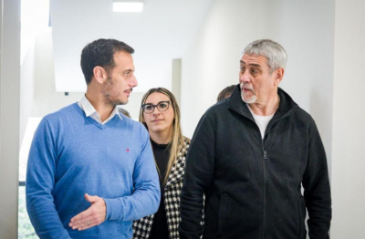 Julián Álvarez junto a Ferraresi: “Vamos a traer el modelo de Avellaneda a Lanús”