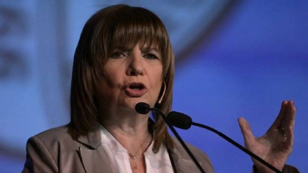 Uni�n por la Patria eligi� a Bullrich como antagonista de campa�a