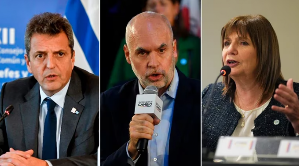 Una eleccin impredecible y un complejo humor social que desvelan a Massa, Bullrich y Rodrguez Larreta