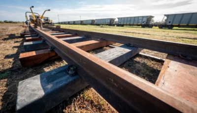 Trenes Argentinos: Durmientes de plástico reciclado reemplazarán a los de quebracho