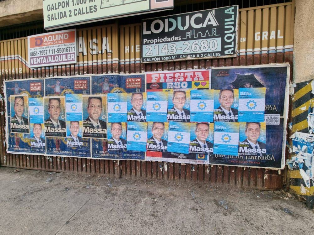 Spots, afiches, redes, acto y asambleas: la CGT apuesta a la capilaridad de los sindicatos para mostrar su peso en la campaa de Massa