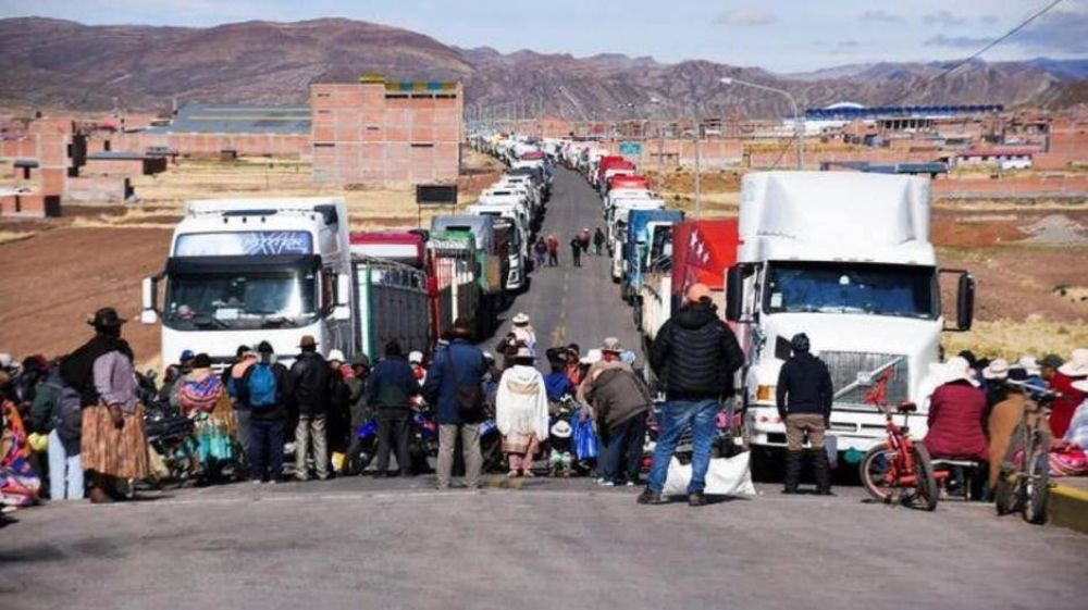 Transportistas de carga iniciaron protestas ante la falta de acuerdo en paritarias