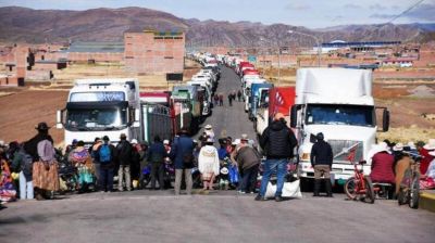 Transportistas de carga iniciaron protestas ante la falta de acuerdo en paritarias