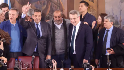 Massa y la CGT suman coincidencias en la recta final de la campaa para las PASO hace 51 minutos
