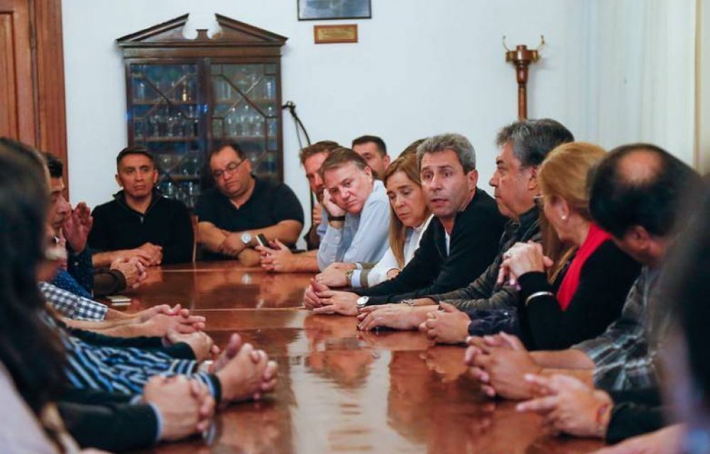 Uac recibi a dirigentes de gremios que integran la CGT Regional San Juan