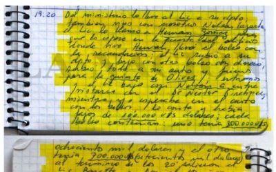 Caso Cuadernos: un peritaje caligrfico confirm que hubo manipulacin de los escritos