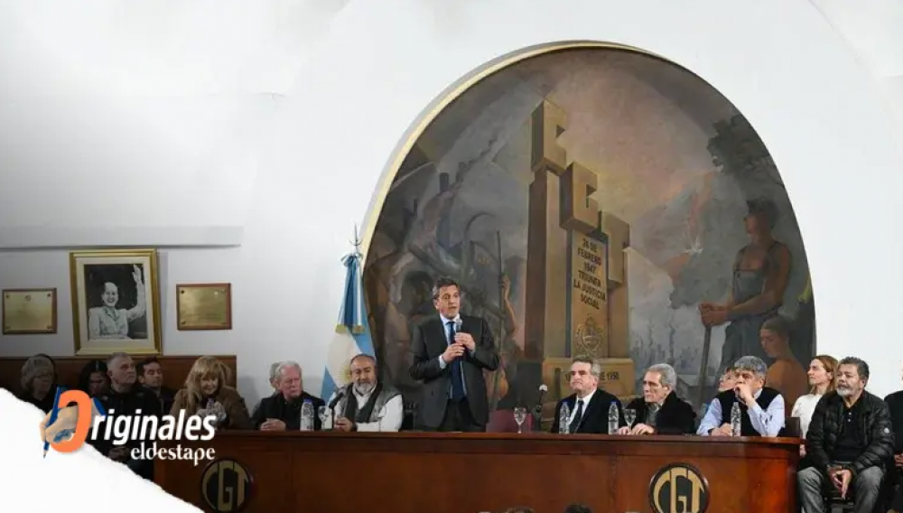 La CGT se sube a la campaa de Massa con spots, volanteada y actos