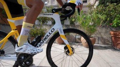 Glasgow: Los atletas vaticanos apoyan a una ciclista refugiada