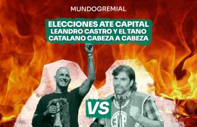 Elecciones ATE Capital: Leandro Castro y el «Tano» Catalano, cabeza a cabeza