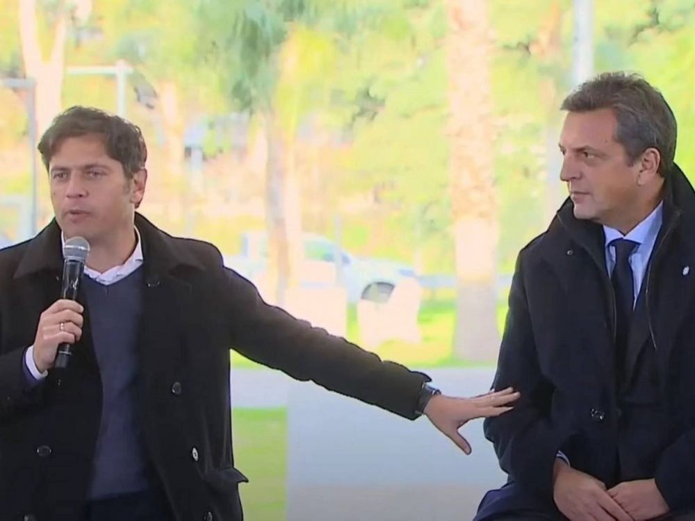 Axel cierra junto a Massa la campa�a en la provincia de Buenos Aires, de nuevo el distrito clave