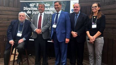 40 a�os del Premio Derechos Humanos de Periodismo
