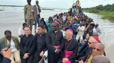 Sud�n del Sur. Obispo: Parolin trae esperanza a un lugar deprimido