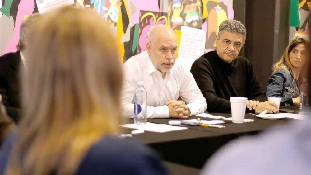 Rodr�guez Larreta reapareci� junto a Jorge Macri despu�s de la derrota en las PASO