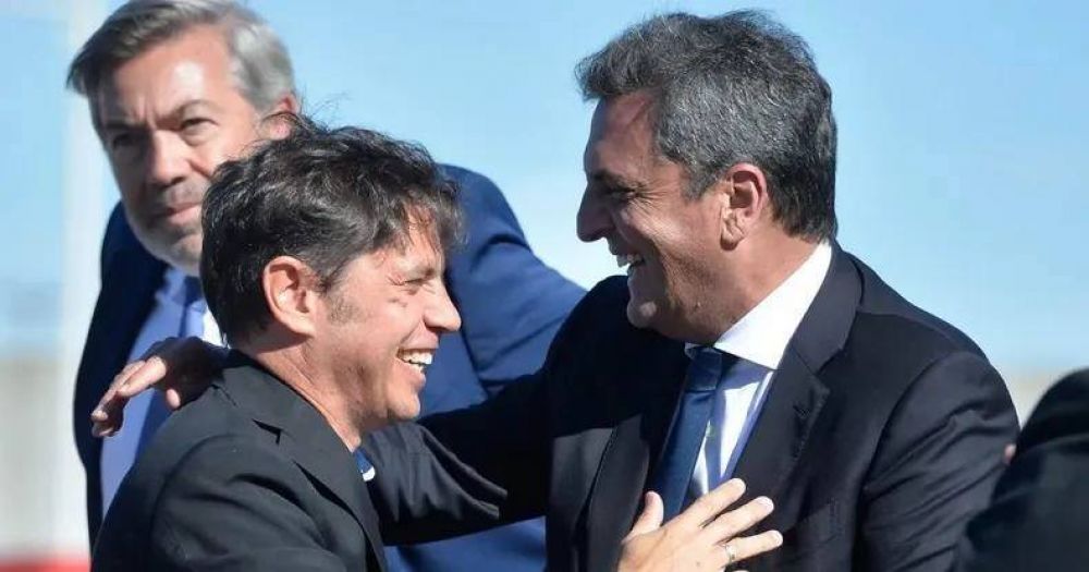 Axel Kicillof se convierte en el primer militante de Sergio Massa