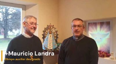 Mons. Mauricio Landra recibirá la ordenación episcopal el 14 de octubre
