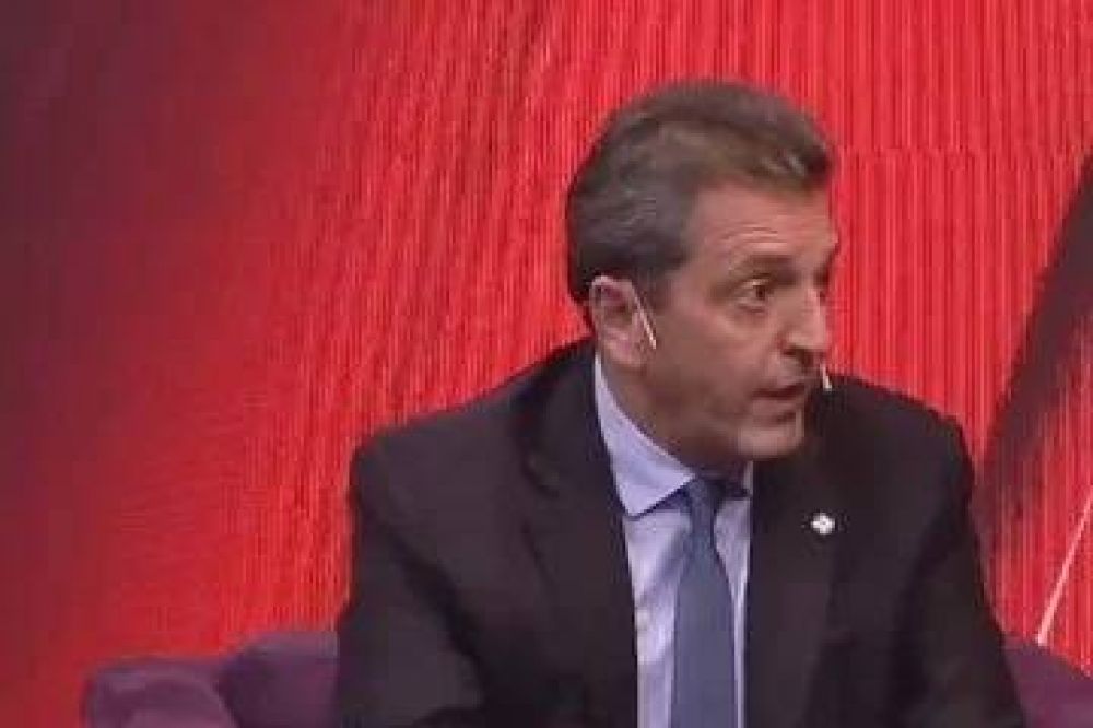Sergio Massa apunt contra el FMI por la devaluacin y habl sobre la crisis: A m me toc tomar el tomuer fro