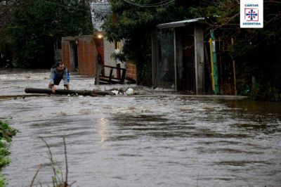 Critas organiza la asistencia a las familias afectadas por las inundaciones