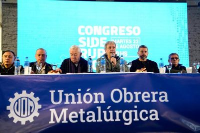 UOM: Furlán y Rocca, cara a cara por la paritaria siderúrgica