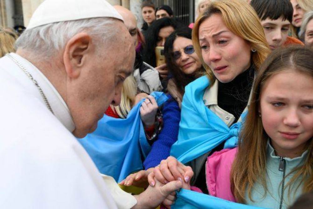 Papa Francisco: Recemos por nuestros hermanos ucranianos que sufren la guerra cruel