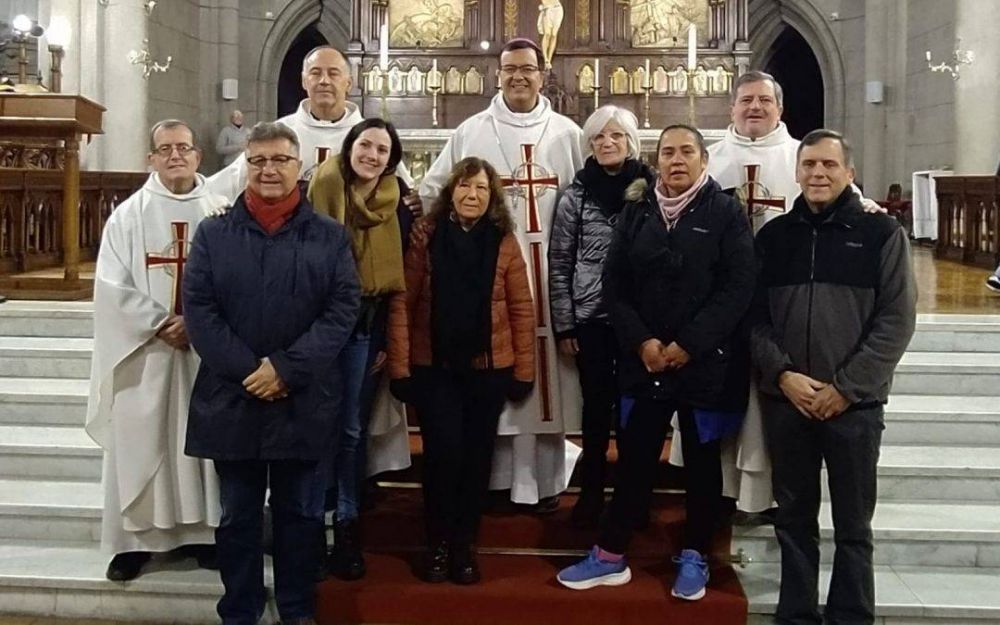 Mons. Mestre se despidi del personal del Obispado
