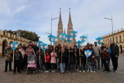 Exitosa peregrinación a Luján de la Federación de Círculos Católicos de Obreros