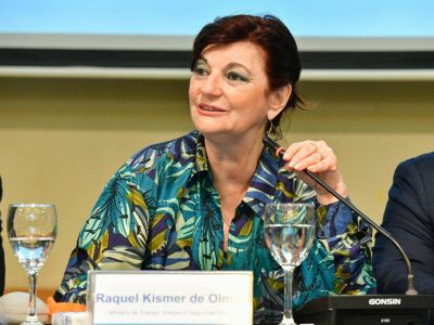 «Kelly» Olmos defendió el derecho a huelga en el debate internacional en el marco de la OIT