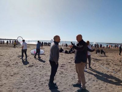 Taccone: “Con los juegos, miles de jóvenes disfrutan y también generan trabajo en Mar del Plata”