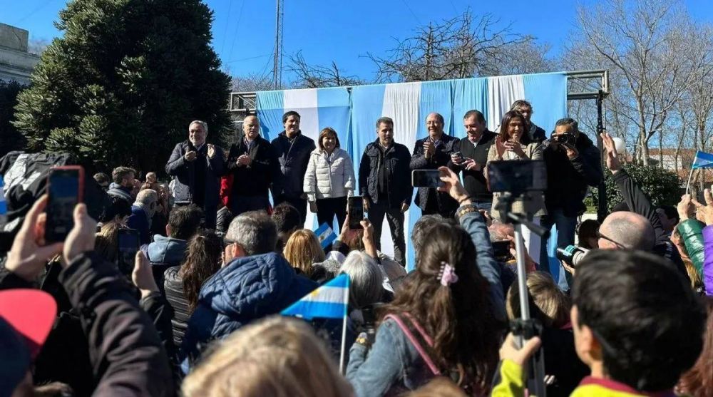 Elecciones 2023: Bullrich con Macri, presentacin de Melconian y foco en PBA
