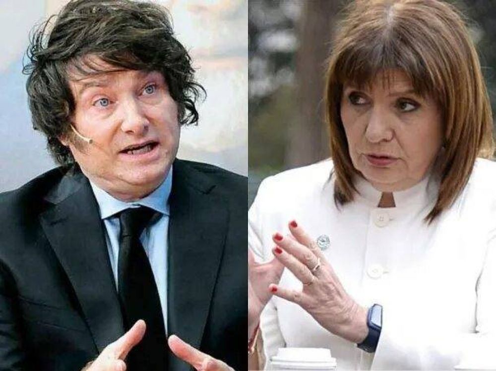 Milei acus a Patricia Bullrich de 