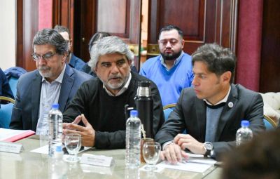Correa adelantó que en la Provincia de Buenos Aires se va a «arribar a una solución con las organizaciones sindicales» para el pago de la suma fija