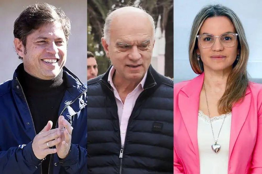 Kicillof, Grindetti y Pparo buscan votos y los puntos flojos de sus competidores en la pelea por Buenos Aires