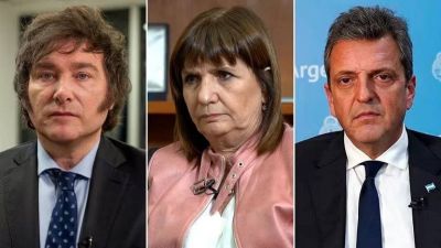 Exponer a Javier Milei: Sergio Massa y Patricia Bullrich ya preparan su estrategia para el primer debate presidencial