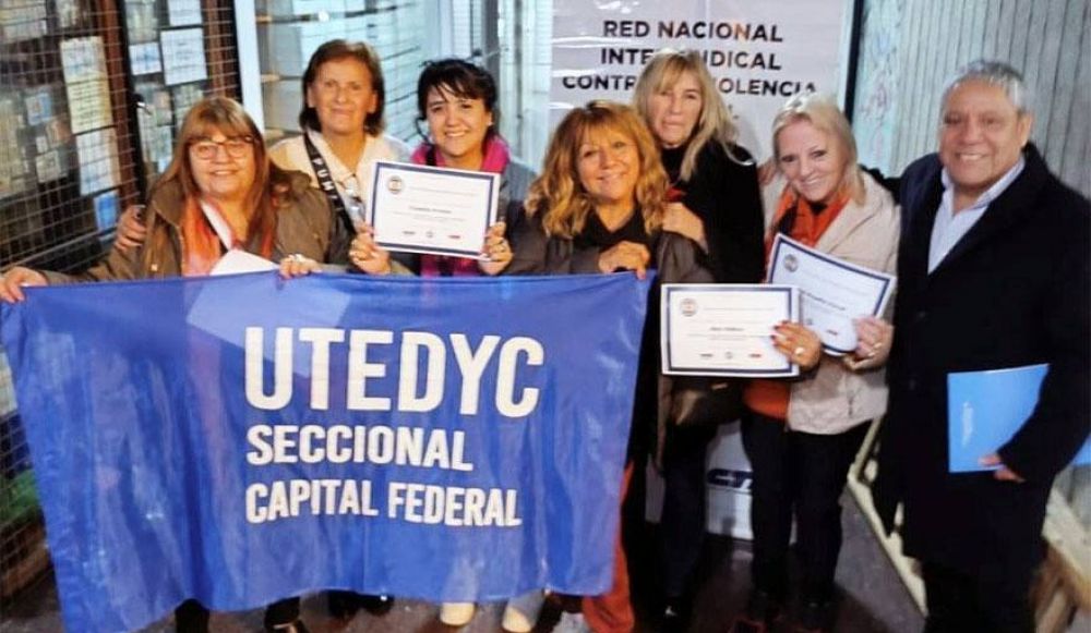 UTEDYC Capital particip del Congreso de la Red Intersindical Nacional contra la violencia laboral