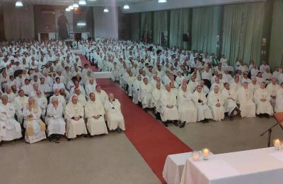 Más de 900 sacerdotes católicos de todo el país, reunidos en Villa Cura Brochero