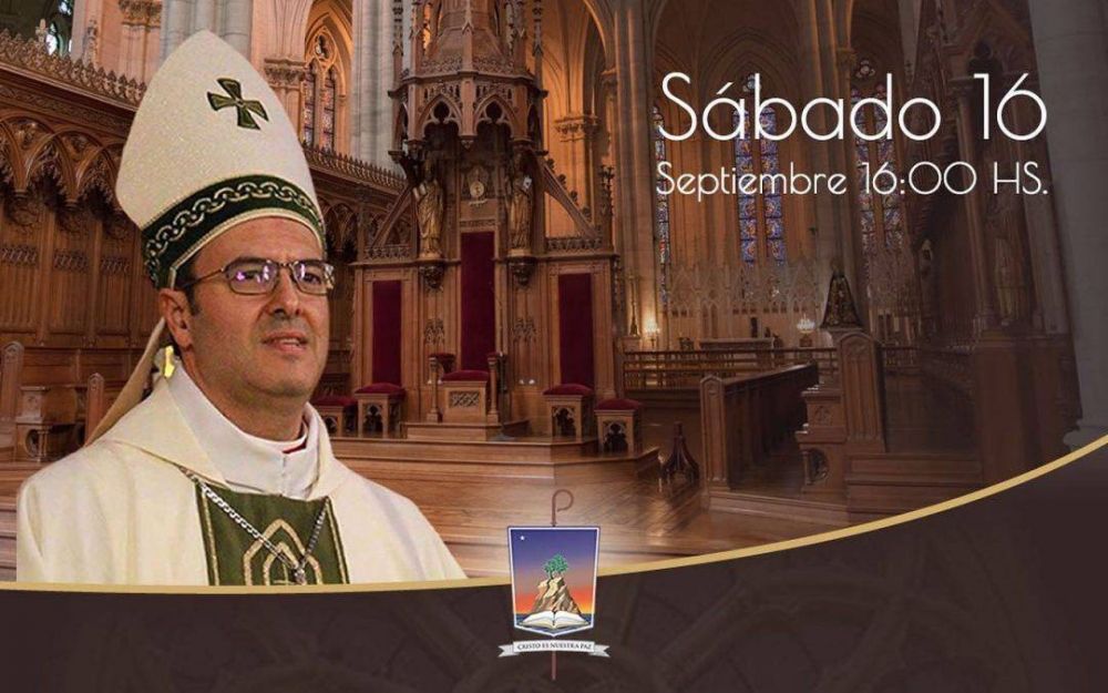 Ceremonia y misa de inicio pastoral del Mons. Gabriel Mestre en La Plata