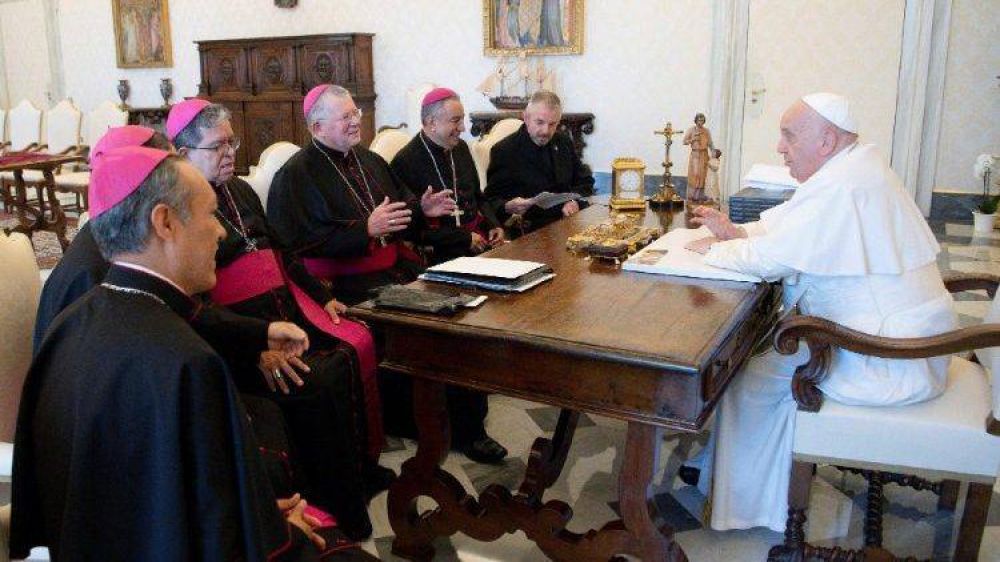 El Papa recibi en audiencia a la nueva Presidencia del CELAM