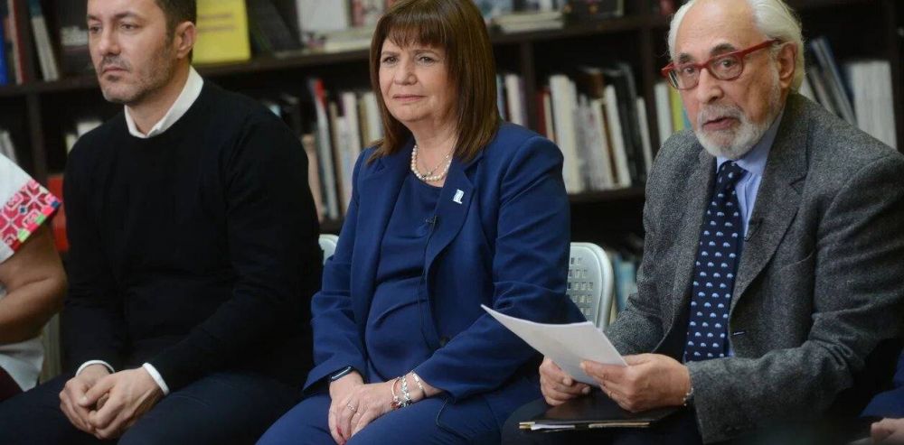 Patricia Bullrich present al filsofo Santiago Kovadloff como parte de su equipo de campaa
