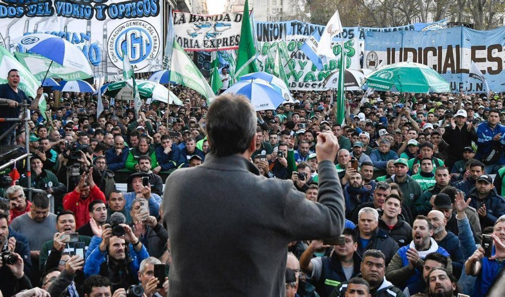 Apalancado por el anuncio de Ganancias, el sindicalismo vuelve a tomar protagonismo en la campaa de Massa