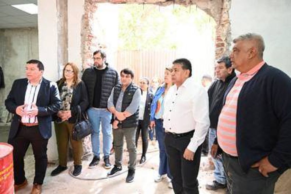 El presidente del RENATRE visit lo que ser la nueva delegacin del organismo en Santiago del Estero