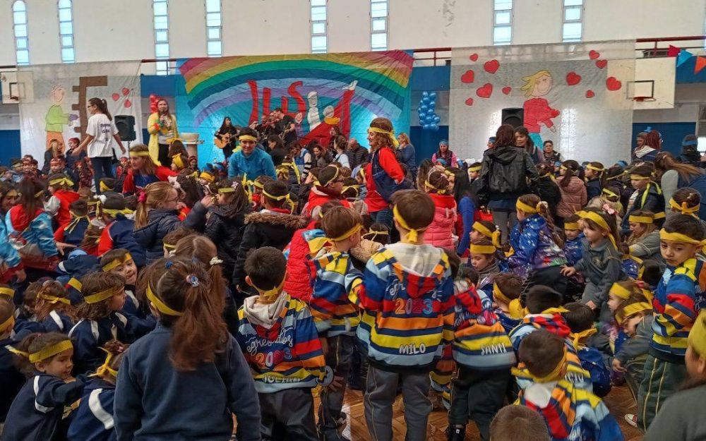 Fiesta de la fe en colegios catlicos
