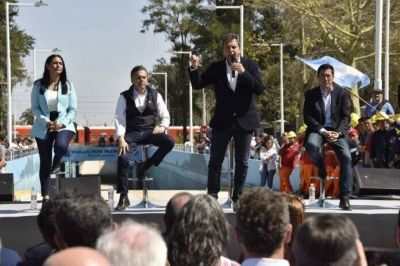Massa, Nardini y Correa inauguraron el Viaducto “Papa Francisco” de Malvinas Argentinas