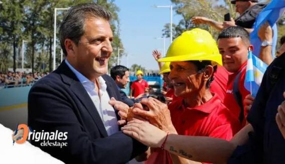 Massa plantea la recuperacin de los ingresos como eje de la campaa