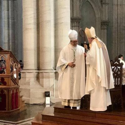 Mons. Mestre inició su ministerio pastoral al frente de la Arquidiócesis de La Plata