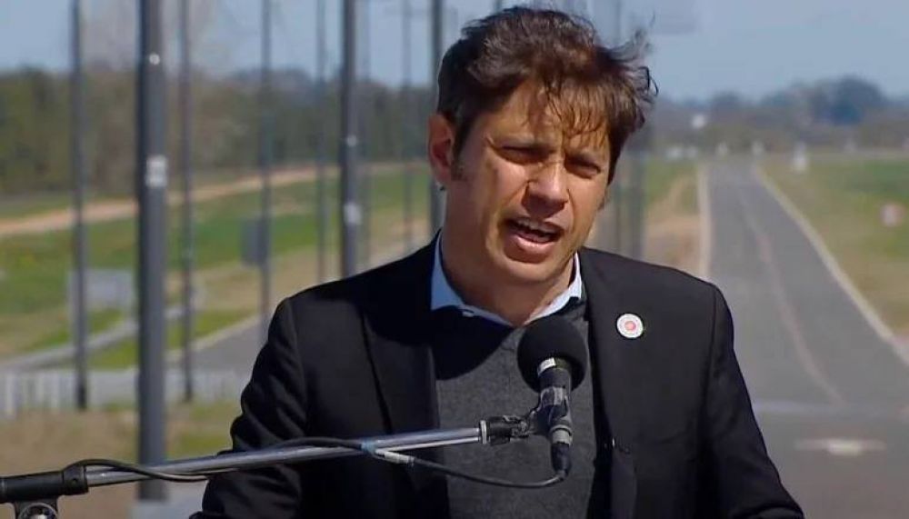 Kicillof: No venimos ni con motosierra ni con dinamita, venimos con obras